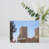 Murcia, Spanien Gebäude Architektur Postkarte (Stehend Vorderseite)