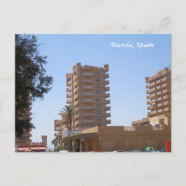 Murcia, Spanien Gebäude Architektur Postkarte
