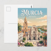 Murcia, Spanien Postkarte (Vorne/Hinten)
