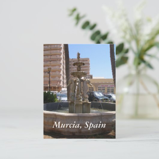 Murcia, Spanien Seepferd Postkarte (Stehend Vorderseite)