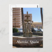 Murcia, Spanien Seepferd Postkarte (Vorne/Hinten)
