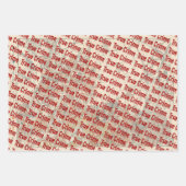 Murder mystery crime fan cold case bloody  geschenkpapier set (Vorderseite 2)