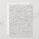 Murder Mystery Dinner Invitation – Bloody Whodunit Einladung (Rückseite)