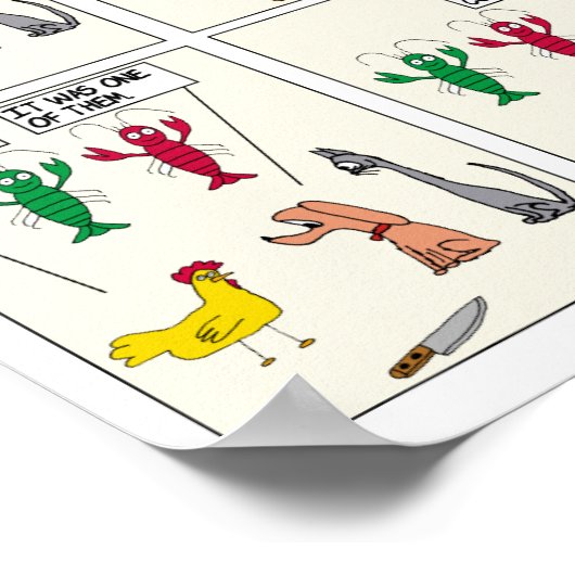 Murder Poster Paper (Ecke)