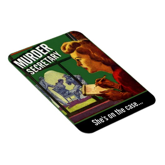 "Murder Secretary" Magnet (Rechte Seite)