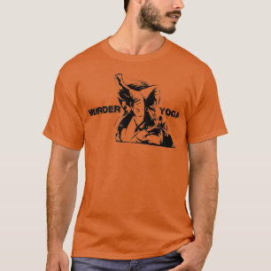 Murder Yoga Fighting Sport Jiu Jitsu Bjj MIXED MAR T-Shirt