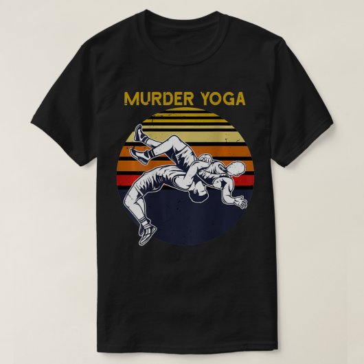 Murder Yoga T-Shirt (Design vorne)