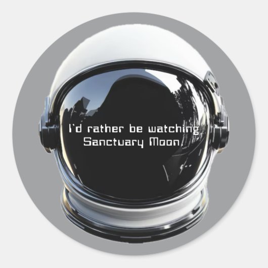 Murderbot Sanctuary Moon Sticker (Vorderseite)