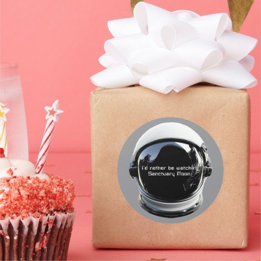 Murderbot Sanctuary Moon Sticker (Party)