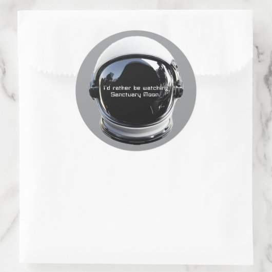 Murderbot Sanctuary Moon Sticker (Tasche)