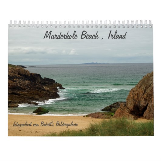Murderhole Beach, Irland Kalender (Rückseite)