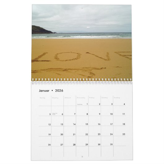 Murderhole Beach, Irland Kalender (Jan 2026)