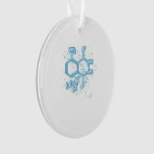 Murderino Crime Lover Luminol Lass uns Lit holen Ornament (Vorderseite)