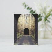 Murderkorridor, Barbican, Schloss Alnwick, Northum Postkarte (Stehend Vorderseite)