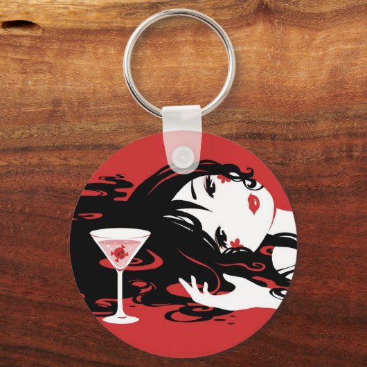 Murderous Martini Schlüsselanhänger (Vorderseite)