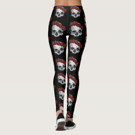 MurderRose Leggings (Rückseite)