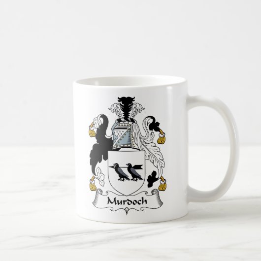 Murdoch Familienwappen Kaffeetasse (Rechts)