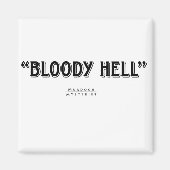 Murdoch Mysteries Zitat Magnet (Vorne)