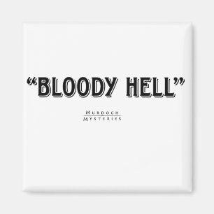 Murdoch Mysteries Zitat Magnet