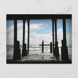 Murdochs Pier Galveston Island Postkarte