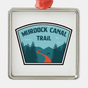Murdock Canal Trail Utah Ornament Aus Metall