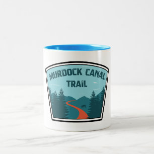 Murdock Canal Trail Utah Zweifarbige Tasse