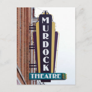 Murdock Theater, Wichita, Kansas Postkarte