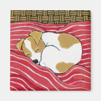 Müred Little Pup - Schlafen Hund Art Magnet