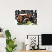 Müred Old Traktor Poster (Heimbüro)