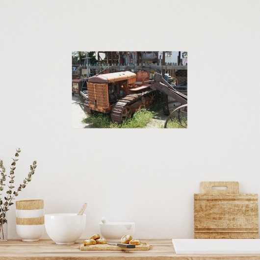 Müred Old Traktor Poster (Küche)