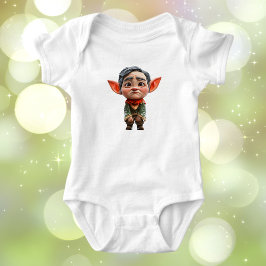 Müred Vater Christmas Elf Baby Bodysuit Baby Strampler
