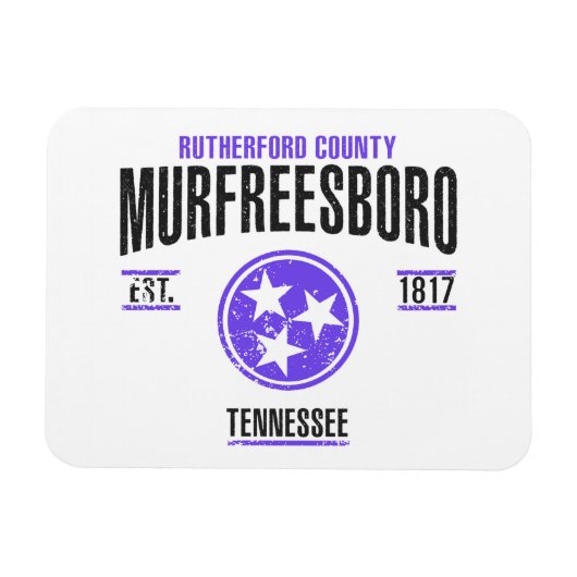 Murfreesboro Magnet (Horizontal)