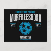 Murfreesboro Postkarte (Vorderseite)