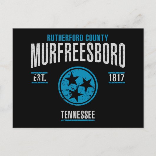 Murfreesboro Postkarte (Vorderseite)
