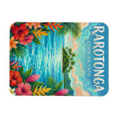 Muri-Lagune Cookinseln Magnet (Horizontal)