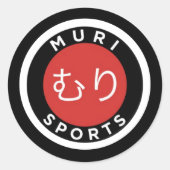 MURI SPORTS Aufkleber (Vorderseite)