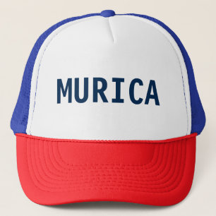 Murica Fernlastfahrer-Hut Truckerkappe