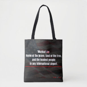 'Murica! Lustiger Patriotischer Tragetasche - 250. Tasche