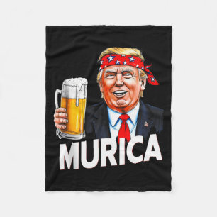 Murica macht Weihnachten wieder großartig lustiger Fleecedecke