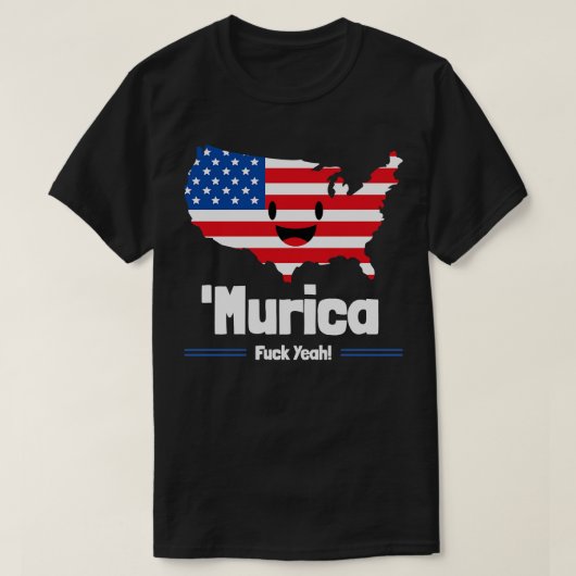 Murica Yeah T-Shirt (Design vorne)
