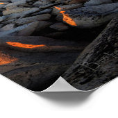 Murieal Lake Sunset 2 - Sierra Poster (Ecke)