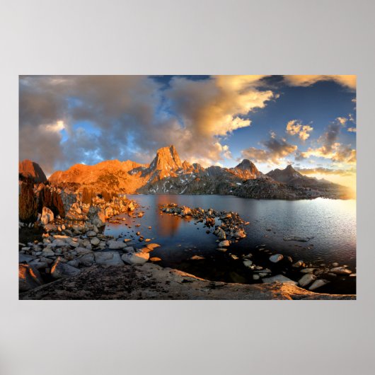 Murieal Lake Sunset 2 - Sierra Poster (Vorne)