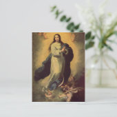 Murillo, Bartolom? Esteban Perez Maria Immaculata Postkarte (Stehend Vorderseite)