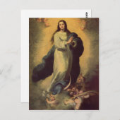 Murillo, Bartolom? Esteban Perez Maria Immaculata Postkarte (Vorne/Hinten)