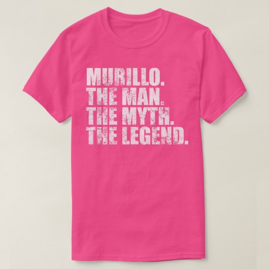 Murillo Murillo Familienname Murillo Nachname Muri T-Shirt (Design vorne)