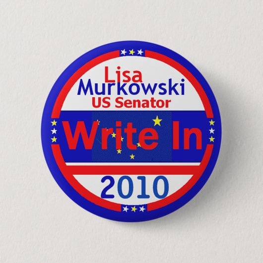MURKOWSKI schreiben in Knopf Button (Vorderseite)