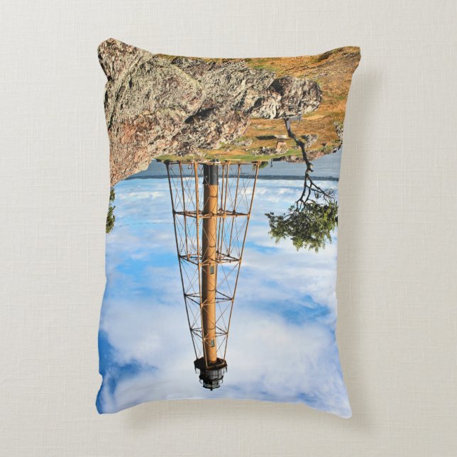 Murmelkopleuchter, Massachusetts Akzent Kissen (Rückseite(Vertikal))