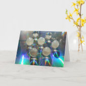 Murmeln auf Holograph Karte (Gelbe Blume)