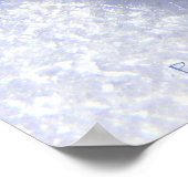 Murmeln im Schnee Poster (Ecke)