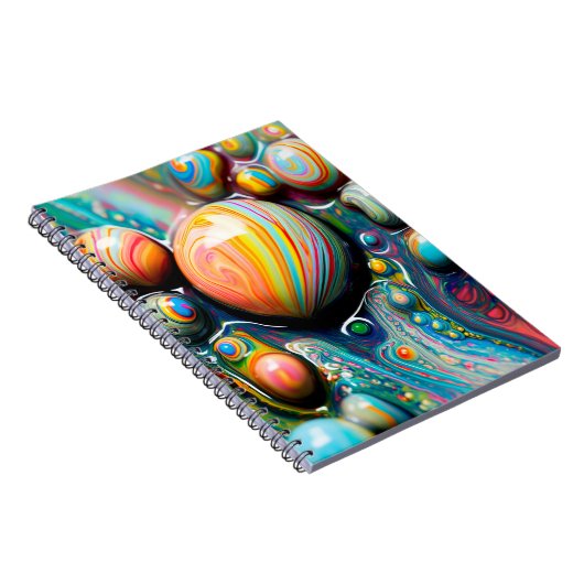 Murmeln Notizblock (Rechte Seite)